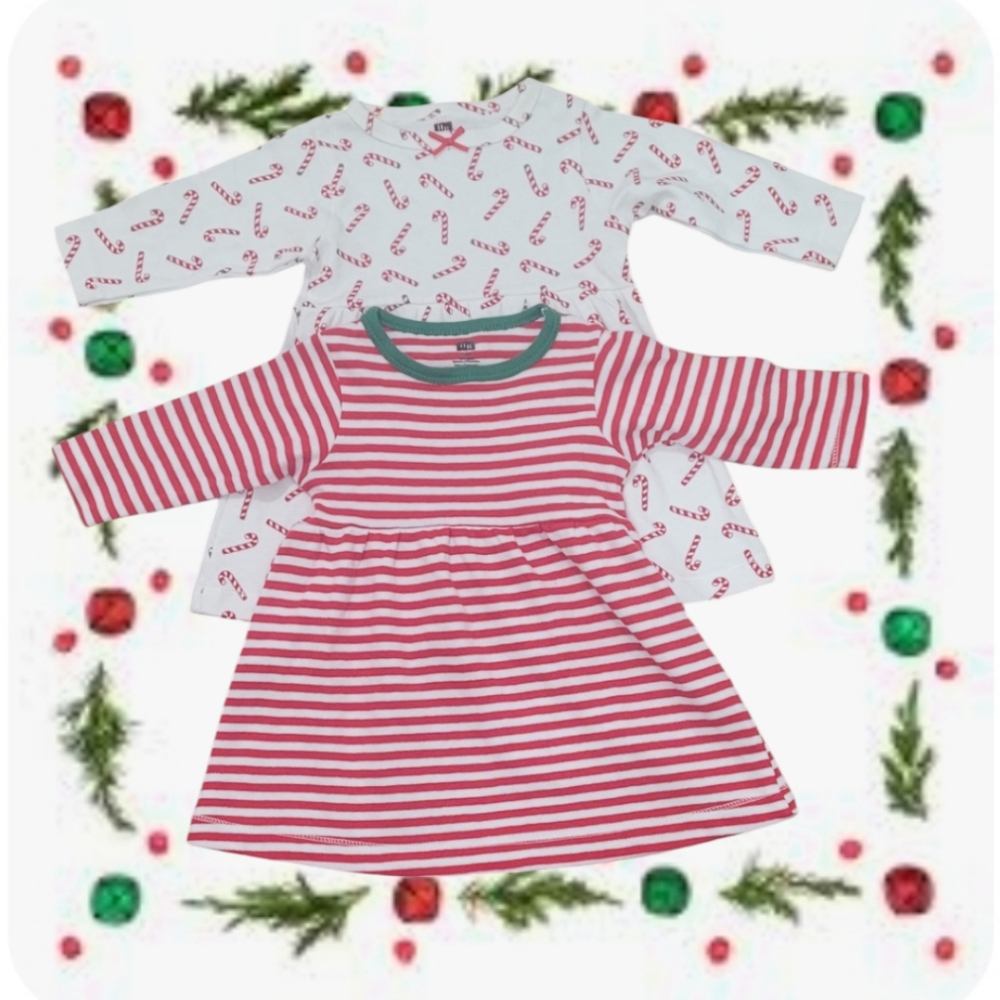 Hudson Baby Girl's Christmas Dresses